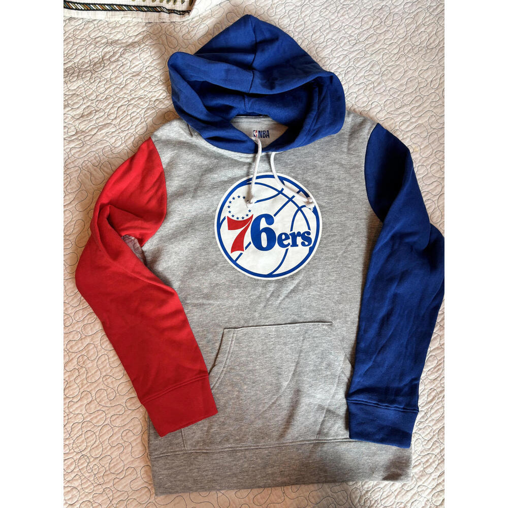 Philadelphia 76ers NBA Hoodie Sweatshirt Size Small #731